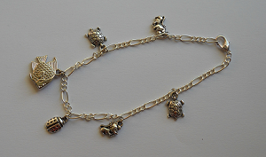 breloque argent tibétain animaux