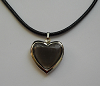 Coeur porte-photo noir
