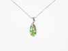 Collier pendentif en verre murano